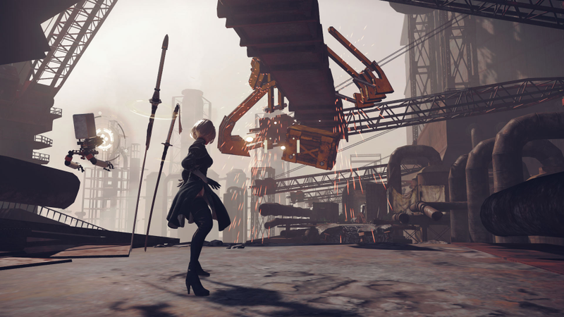 Illustration for article titled The Nier: Automata PS4 Demo Is Live, And It's Awesome